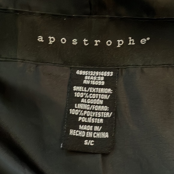 Fabulous black and white car coat/blazer. - Picture 9 of 16